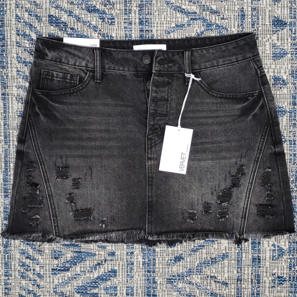 Vervet Dresses & Skirts - Vervet Denim Skirt